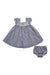 A Blue Dress Sets from Ralph Lauren in size 2T for girl. (Front View)
