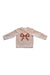 A White Sweatshirts from Jacadi in size 3T for girl. (Front View)