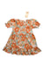 A Multicolour Short Sleeve Dresses from Seed in size 2T for girl. (Front View)