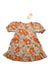 A Multicolour Short Sleeve Dresses from Seed in size 2T for girl. (Back View)