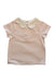 A Peach Short Sleeve Tops from Jacadi in size 2T for girl. (Front View)