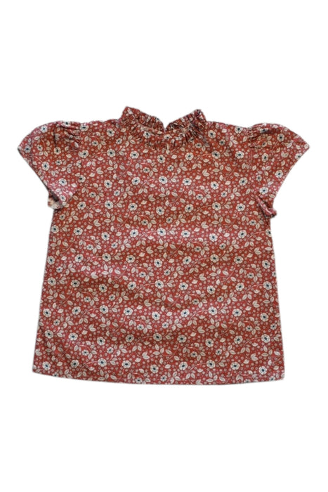 A Red Short Sleeve Tops from Bella Bliss in size 4T for girl. (Front View)