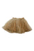A Beige Tulle Skirts from Donsje in size 3T for girl. (Back View)