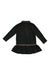 A Black Long Sleeve Dresses from Ralph Lauren in size 2T for girl. (Back View)
