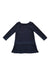 A Navy Long Sleeve Dresses from Ralph Lauren in size 3T for girl. (Back View)