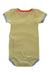 A Yellow Short Sleeve Bodysuits from Petit Bateau in size 3-6M for neutral. (Back View)
