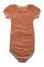 A Orange Short Sleeve Bodysuits from Petit Bateau in size 3-6M for neutral. (Back View)
