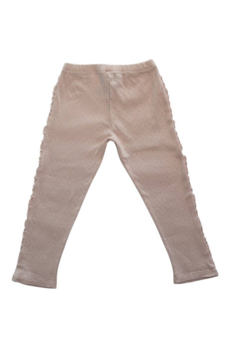 A Beige Leggings from Tartine et Chocolat in size 4T for girl. (Back View)