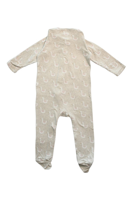 A Beige Onesies from Seed in size 12-18M for girl. (Back View)