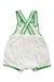 A White Sleeveless Rompers from Jacadi in size 6-12M for boy. (Back View)