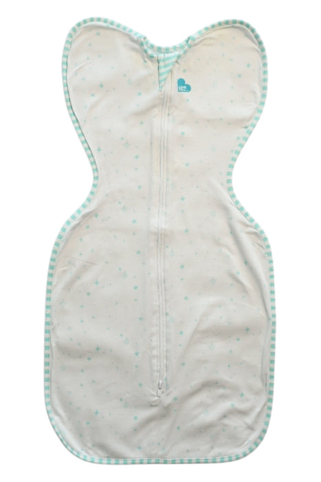 A White Swaddles from Love To Dream in size M for neutral. (Front View)