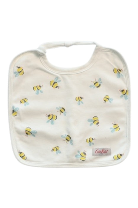 A White Bibs from Cath Kids London in size O/S for neutral. (Front View)