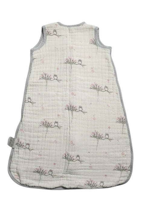 A Grey Sleepsacs from Aden & Anais in size 3-6M for girl. (Back View)