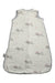 A Grey Sleepsacs from Aden & Anais in size 3-6M for girl. (Back View)