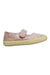 A Pink Flats from Cienta in size 18-24M for girl. (Front View)