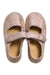 A Pink Flats from Cienta in size 18-24M for girl. (Back View)
