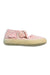 A Pink Espadrilles from Cienta in size 12-18M for girl. (Front View)