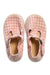 A Pink Espadrilles from Cienta in size 12-18M for girl. (Back View)