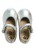 A Silver Flats from Old Soles in size 3T for girl. (Back View)