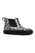 A Black Booties from Old Soles in size 3T for girl. (Front View)