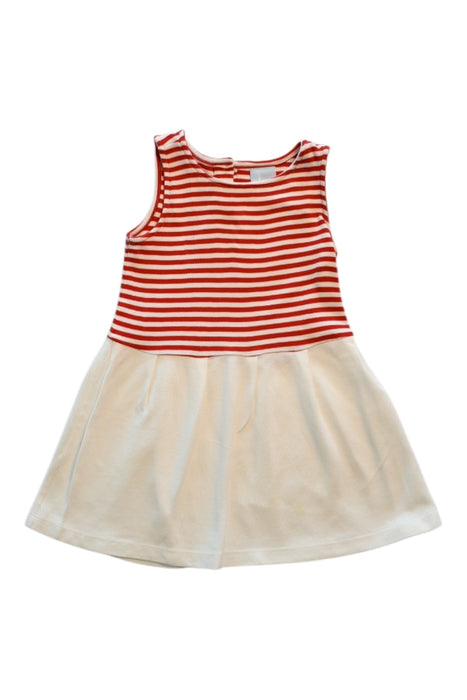 A Red Sleeveless Dresses from Bella Bliss in size 3T for girl. (Front View)