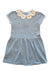 A Blue Short Sleeve Dresses from Bella Bliss in size 4T for girl. (Front View)