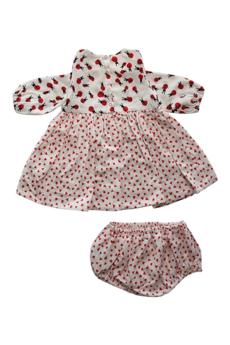 A White Dress Sets from Stella McCartney in size 6-12M for girl. (Back View)