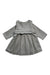 A Grey Sweater Dresses from Jacadi in size 12-18M for girl. (Front View)