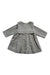 A Grey Sweater Dresses from Jacadi in size 12-18M for girl. (Back View)