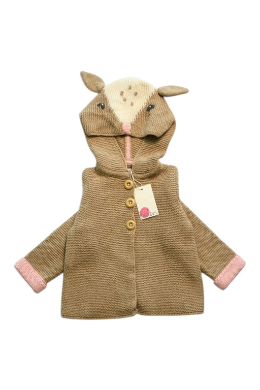 A Beige Capes & Ponchos from Baby Boden in size 6-12M for girl. (Front View)