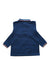 A Navy Long Sleeve Polos from Jacadi in size 6T for boy. (Back View)