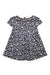 A Multicolour Short Sleeve Dresses from Jacadi in size 3T for girl. (Back View)