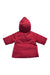 A Red Puffer/Quilted Coats & Outerwear from Jacadi in size 6-12M for girl. (Back View)