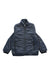 A Navy Puffer/Quilted Coats & Outerwear from Emporio Armani in size 6T for boy. (Front View)