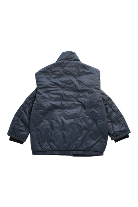 A Navy Puffer/Quilted Coats & Outerwear from Emporio Armani in size 6T for boy. (Back View)