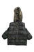 A Black Puffer/Quilted Coats & Outerwear from Petit Bateau in size 3T for boy. (Front View)