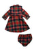 A Multicolour Dress Sets from Ralph Lauren in size 6-12M for girl. (Back View)