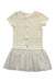 A Beige Sweater Dresses from Petit Bateau in size 3T for girl. (Back View)
