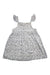 A Blue Sleeveless Dresses from Cadet Rousselle in size 3T for girl. (Back View)