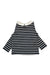 A Navy Long Sleeve Tops from Boden in size 3T for girl. (Back View)