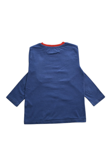 A Blue Long Sleeve T Shirts from Boden in size 6T for boy. (Back View)