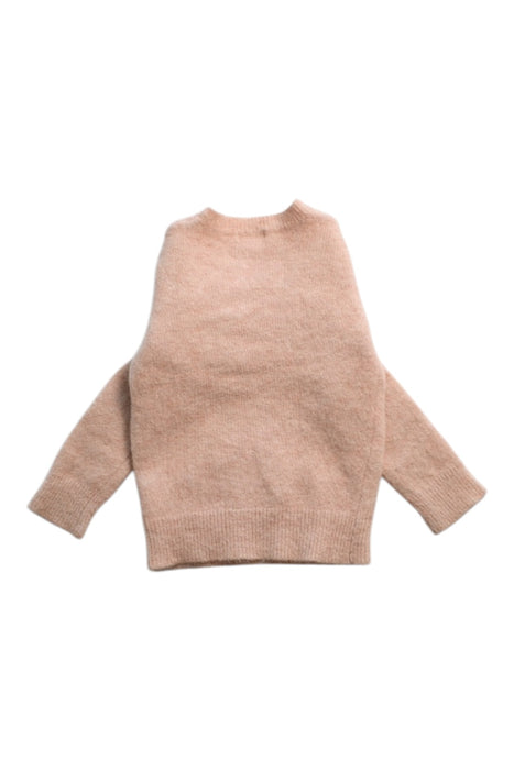 A Beige Knit Sweaters from Bellerose in size 4T for girl. (Back View)
