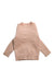 A Beige Knit Sweaters from Bellerose in size 4T for girl. (Back View)