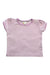 A Pink Short Sleeve Tops from Boden in size 3T for girl. (Front View)