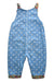 A Blue Long Overalls from Baby Boden in size 6-12M for girl. (Back View)