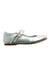 A Silver Flats from Bonpoint in size 5T for girl. (Front View)