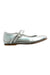 A Silver Flats from Bonpoint in size 5T for girl. (Front View)