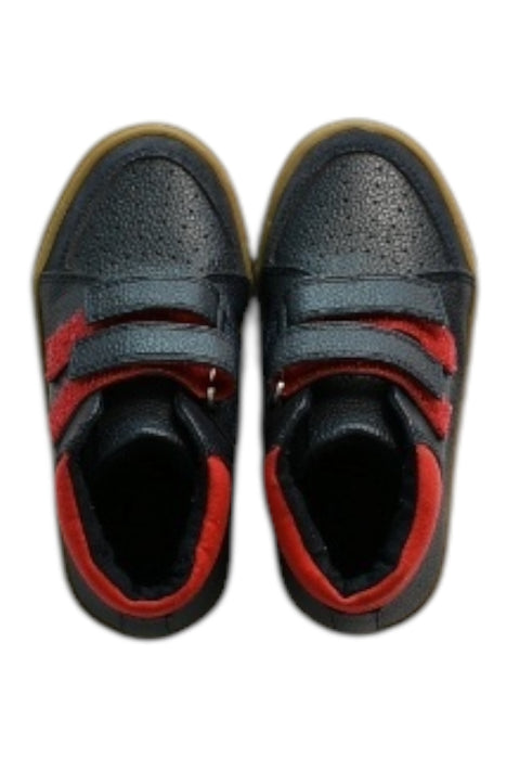A Red Sneakers from Boden in size 4T for boy. (Back View)