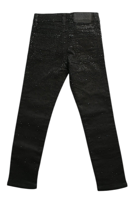 A Black Jeans from Diesel in size 8Y for girl. (Back View)