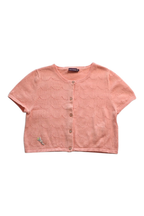 A Peach Short Sleeve Tops from Sergent Major in size 10Y for girl. (Front View)